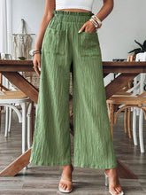 Load image into Gallery viewer, Frill Wide Leg Pants