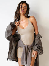 Load image into Gallery viewer, Scoop Neck Wide Strap Mini Dress