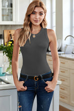 Load image into Gallery viewer, Solid Round Neck Tank