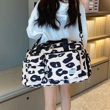 Load image into Gallery viewer, Oxford Cloth Animal Print Travel Bag