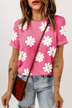 Load image into Gallery viewer, Printed Round Neck Short Sleeve T-Shirt