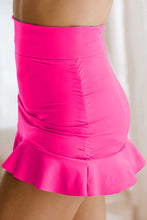 Load image into Gallery viewer, Ruffle Hem Swim Skort