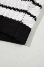 Load image into Gallery viewer, Striped Round Neck Knit Top