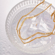 Load image into Gallery viewer, Stainless Steel Double-Layered Necklace