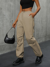 Load image into Gallery viewer, Pocketed Elastic Waist Pants