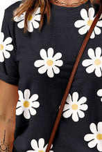 Load image into Gallery viewer, Printed Round Neck Short Sleeve T-Shirt