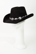 Load image into Gallery viewer, Fame Metal Trim Cowboy Hat