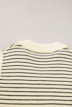 Load image into Gallery viewer, Striped Collared Neck Tank
