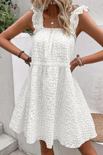 Load image into Gallery viewer, Ruffled Square Neck Wide Strap Dress