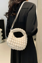 Load image into Gallery viewer, Quilted Puffy Removable Strap Crossbody Bag