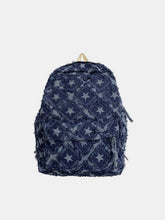 Load image into Gallery viewer, Star Denim Backpack Bag