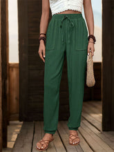 Load image into Gallery viewer, Textured High Waist Joggers