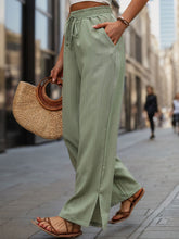 Load image into Gallery viewer, High Waist Wide Leg Pants