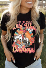 Load image into Gallery viewer, WILD WEST COWBOYS Graphic Tee Shirt