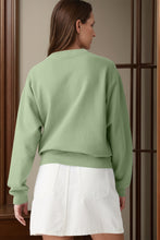Load image into Gallery viewer, Round Neck Long Sleeve Sweatshirt