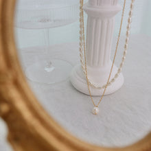 Load image into Gallery viewer, Double-Layered Freshwater Pearl Necklace