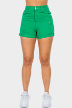 Load image into Gallery viewer, American Bazi High Waist Distressed Denim Shorts