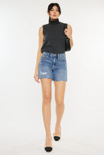 Load image into Gallery viewer, Kancan Distressed High Waist Denim Shorts