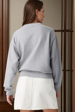 Load image into Gallery viewer, Round Neck Long Sleeve Sweatshirt