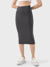 Load image into Gallery viewer, Millennia Slit Wrap Active Skirt