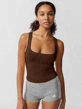 Load image into Gallery viewer, Square Neck Wide Strap Tank