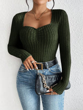 Load image into Gallery viewer, Honey Ribbed Long Sleeve T-Shirt