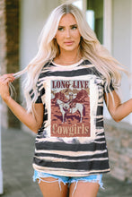 Load image into Gallery viewer, Graphic Round Neck Short Sleeve T-Shirt