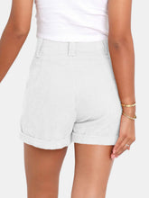 Load image into Gallery viewer, Full Size High Waist Shorts with Pockets