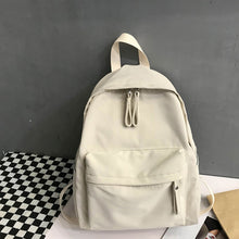 Load image into Gallery viewer, Zip Cotton Backpack Bag
