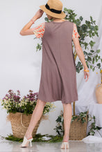 Load image into Gallery viewer, Celeste Full Size Leopard Short Sleeve Dress with Pockets
