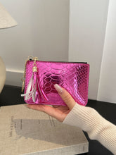Load image into Gallery viewer, PU Leather Tassel Trim Card Case