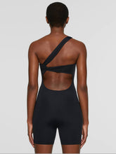 Load image into Gallery viewer, Single Shoulder Active Romper