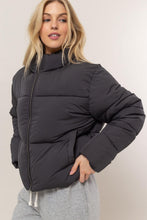 Load image into Gallery viewer, HYFVE Quilted Back Drawstring Puffer Jacket