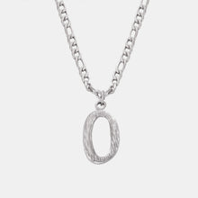 Load image into Gallery viewer, Titanium Steel Letter Pendant Necklace