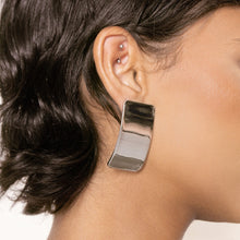 Load image into Gallery viewer, Stainless Steel Rectangle Earring