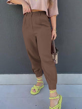Load image into Gallery viewer, High Waist Cropped Pants