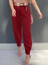 Load image into Gallery viewer, High Waist Cropped Pants