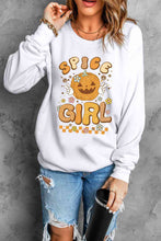 Load image into Gallery viewer, Round Neck Long Sleeve SPICE GIRL Graphic Sweatshirt
