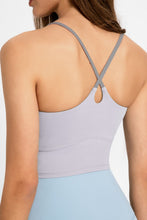 Load image into Gallery viewer, Crisscross Back Scoop Neck Sports Cami