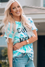 Load image into Gallery viewer, Tie-Dye COOL MOM Tee Shirt