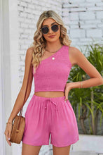 Load image into Gallery viewer, BRIANNY One-Shoulder Top and Shorts Set