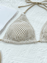 Load image into Gallery viewer, Halter Neck Tie Back Bikini Set