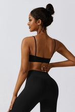 Load image into Gallery viewer, Spaghetti Strap Sports Bra