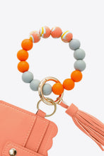 Load image into Gallery viewer, Beaded Tassel Keychain with Wallet