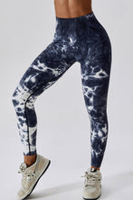 Load image into Gallery viewer, High Waist Tie-Dye Long Sports Pants