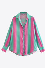 Load image into Gallery viewer, Striped Dropped Shoulder Shirt
