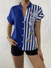 Load image into Gallery viewer, Contrast Color Buttoned Shirt
