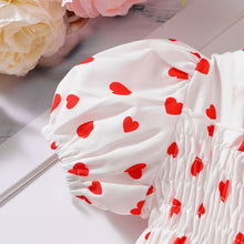 Load image into Gallery viewer, Printed Square Neck Smocked Dress