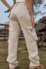 Load image into Gallery viewer, Loose Fit Long Jeans with Pockets
