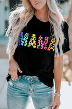 Load image into Gallery viewer, Leopard MAMA Graphic T-Shirt